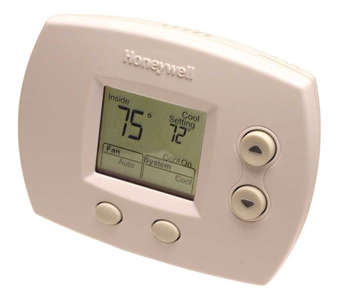 Honeywell Non-programmable Thermostat, Up To 1 Heat-1 Cool