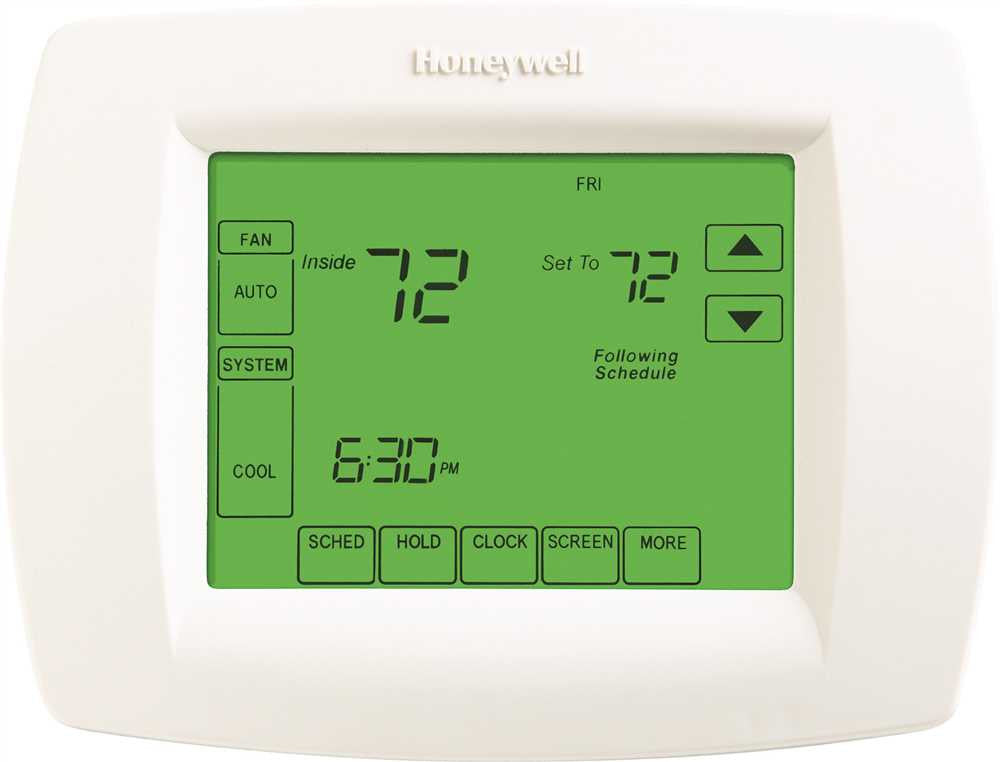 Honeywell Universal Programmable Thermostat, 2 Heat-3 Cool, Arctic White