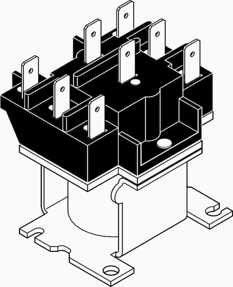 Relay Switch 2 Pole 24 Volts