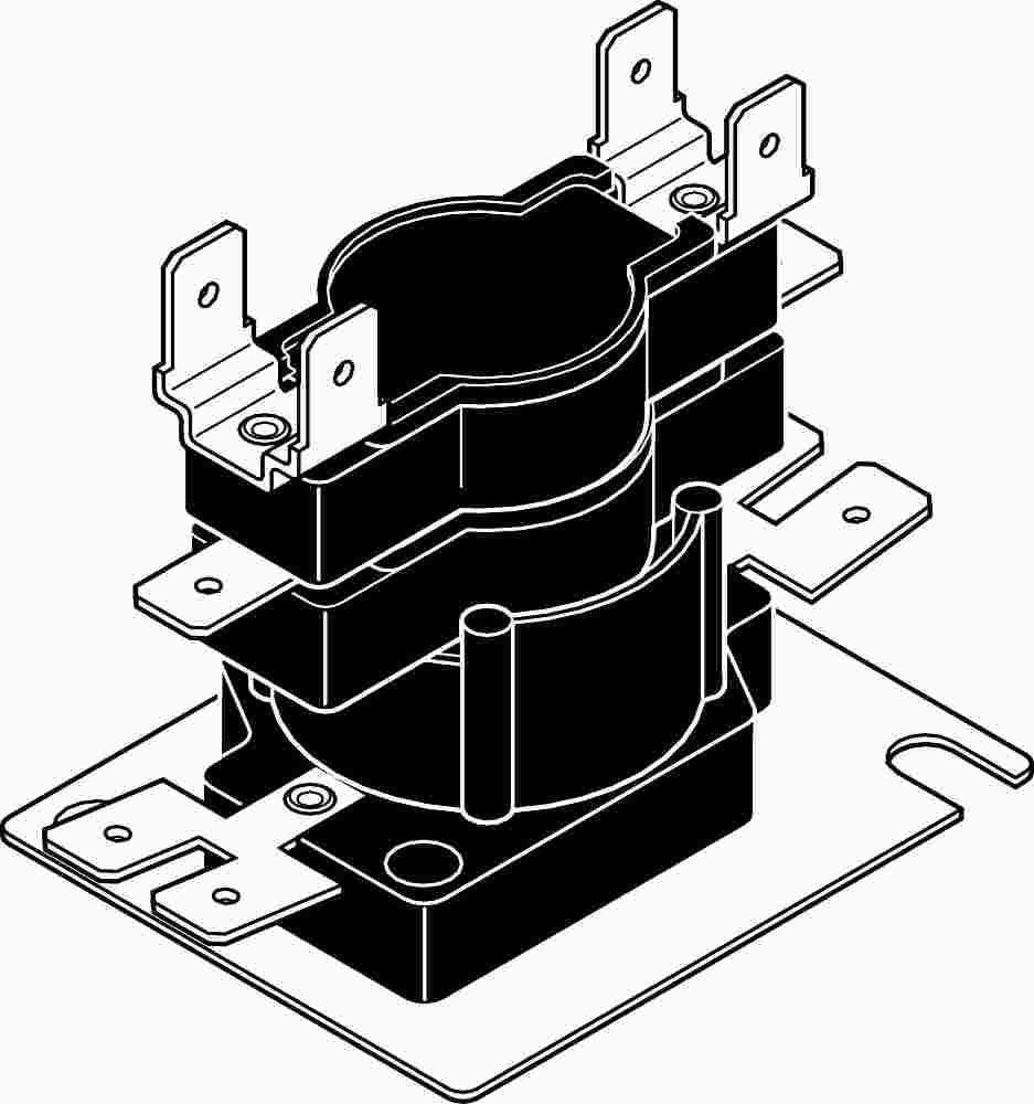 Double-pole Single-throw Electric Heat Sequencer, 240 Volts