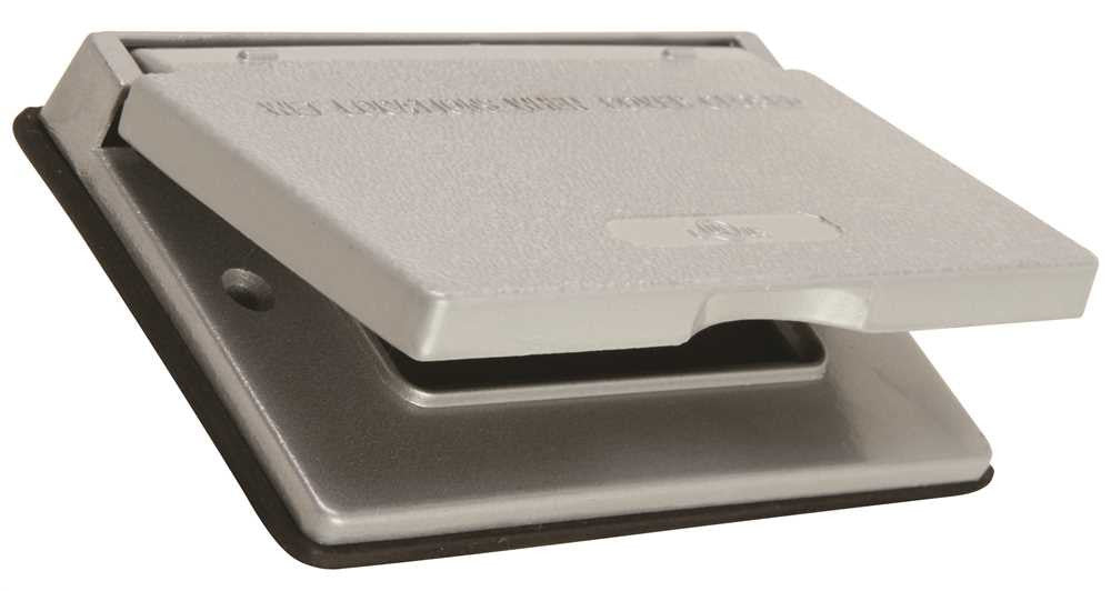 Aluminum Gfci Weatherproof Horizontal Cover