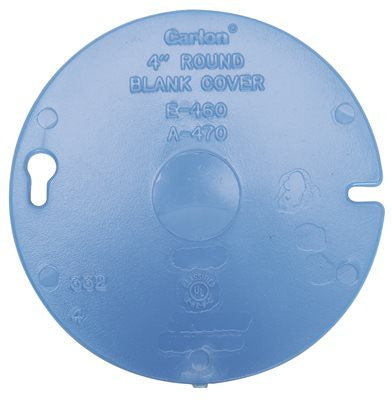 Round Blank Cover