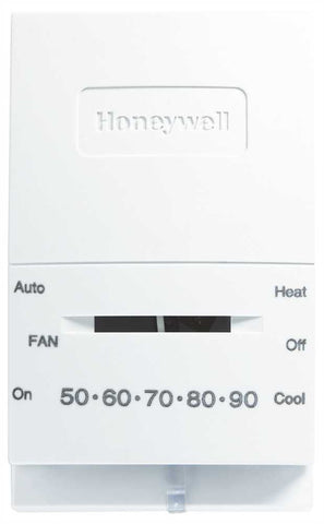 Honeywell&reg; 1 Heat-1 Cool Non-programmable Thermostat, White