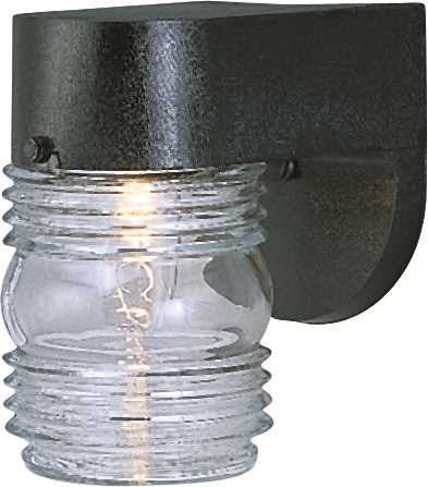 Outdoor Porch Light Fixture Jellyjar Black