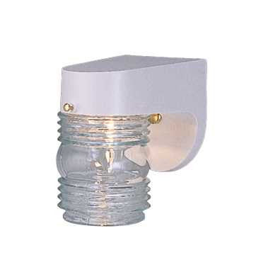 Outdoor Porch Light Fixture Jellyjar White