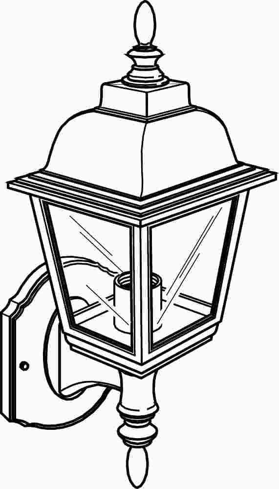 Outdoor Wall Lantern Die Cast Aluminum 17 In. High White