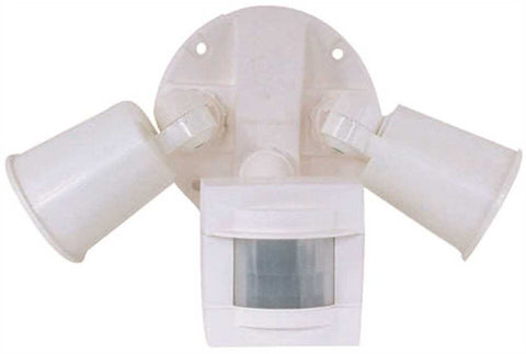 Motion-activated Dual-head Security Floodlight, 2 150-watt Par Lamps (sold Separately)