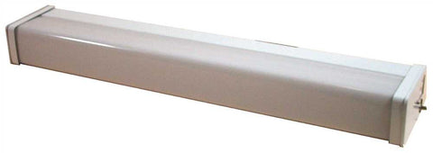 Wall Light Fixture, Uses F20 T12 Type Fluorescent Lamps, 24 In.