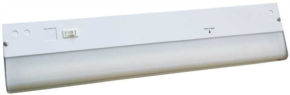 Monument&reg; Under Cabinet Fluorescent Light Fixture, 24 X 5-1-2 X 1-3-4", 1 F20t12 Lamp Included