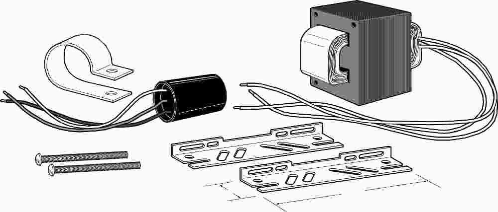 Ballast Kit 120 Volts 50 Watts Hps 60 Hertz