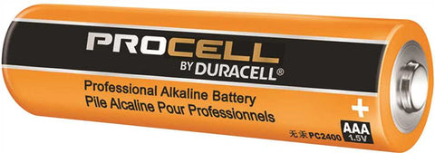 Duracell Procell Alkaline Battery Aaa 4 Pack