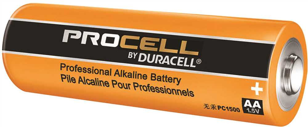 Duracell Procell Alkaline Battery Aa 4 Pack