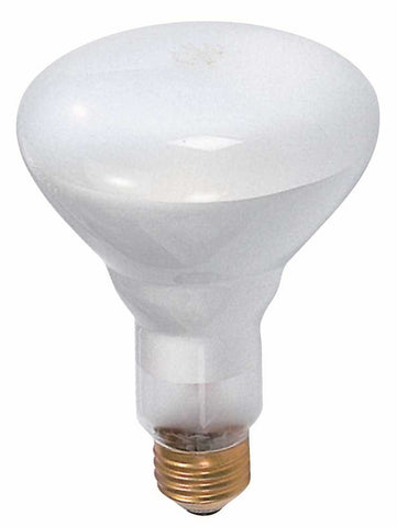 Satco Incandescent Reflector Lamp Br30, 65 Watt, 130 Volt, Medium Base, Frosted