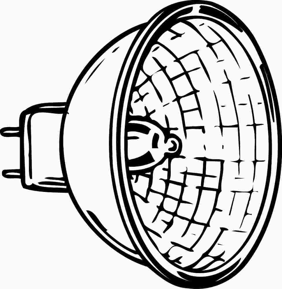 Satco&reg; Halogen Flood Lamp, Mr16, 50 Watts, 12 Volts, Mini Bipin Round, Uv Filter, 36 Degree Beam Angle