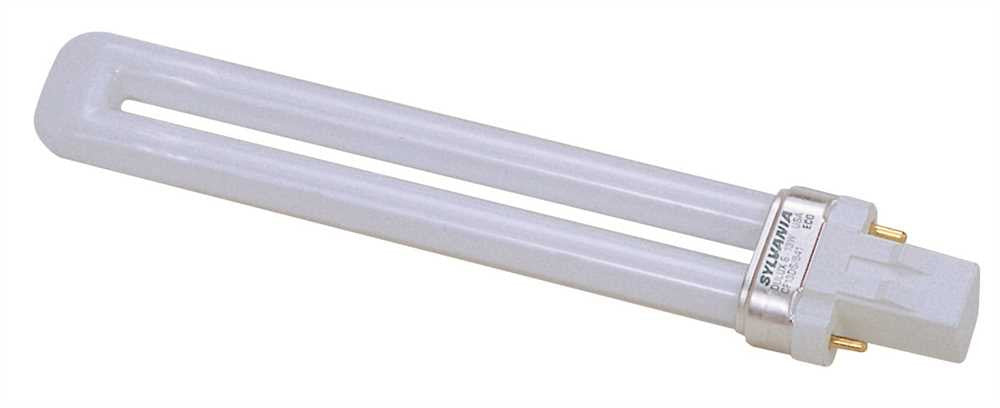 Single Tube Compact Fluorescent Lamp, T4, 7 Watts, 2700k, 82 Cri, G23 Base