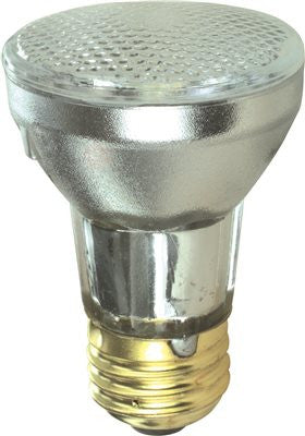 Satco&reg; Halogen Flood Lamp Par16, 60 Watt, 120 Volt, Medium Base, Clear, Nfl 30