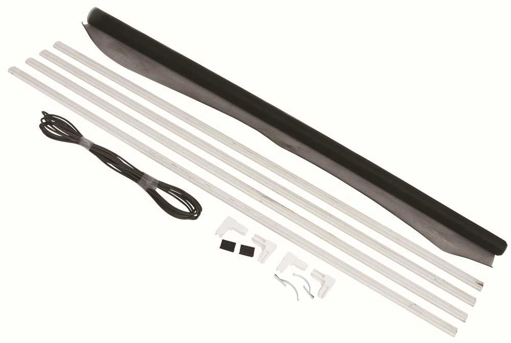 Window Screen Kit, 60 In. Wide White Frame