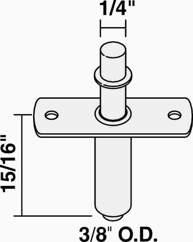 Bi Fold Top Pivots 2 Pack