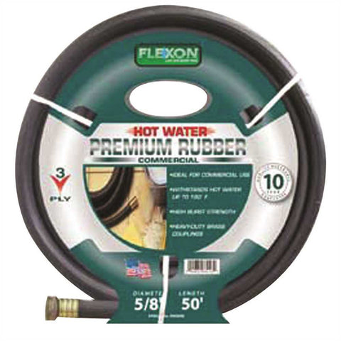 Commercial Premium Rubber Hose 5-8 In. X 25 Ft.