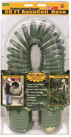 Self-coiling Garden Hose 5-8 In. X 50 Ft.