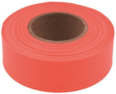 6880 Orange Glo Flagging Tape, 1-3-16&rdquo; X 150&rsquo;