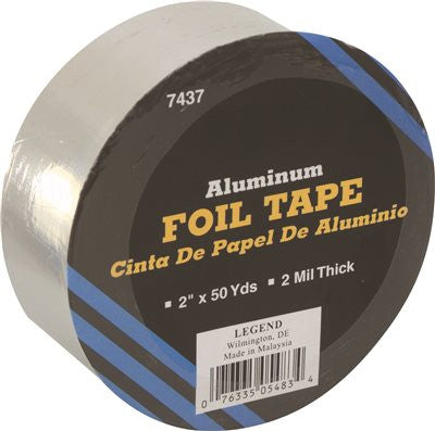 Aluminum Foil Tape 2 Mil 2" X 50 Yd.