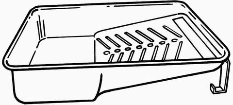 Deluxe Deep Well Plastic Paint Tray