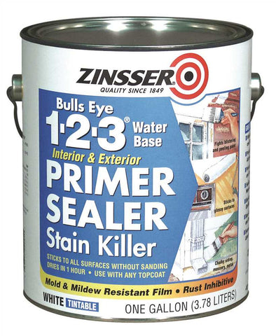 Water Based Primer Sealer Bulls Eye 1 2 3 Gallon