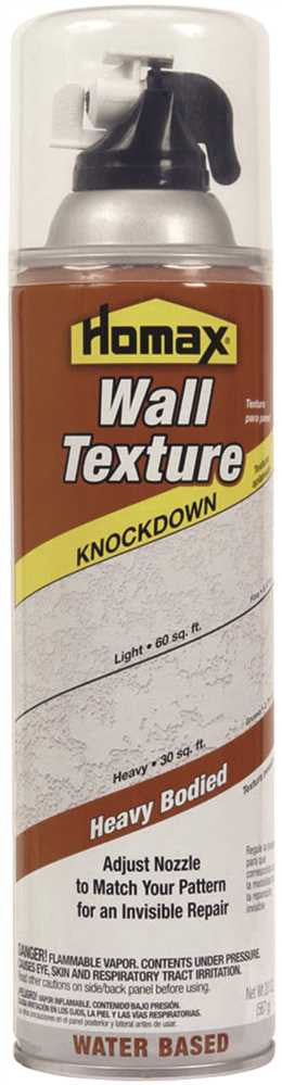 Homax Aerosol Wall Texture Knockdown 20 Oz.