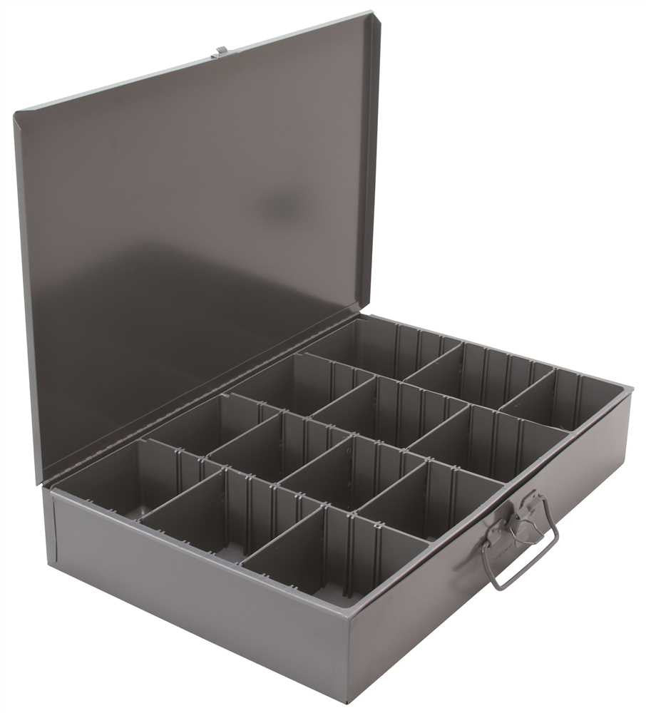 Large Scoop Compartment Boxes, Adjustable