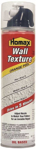 Homax Aerosol Wall Texture Orange Peel Oil Based 10 Oz.