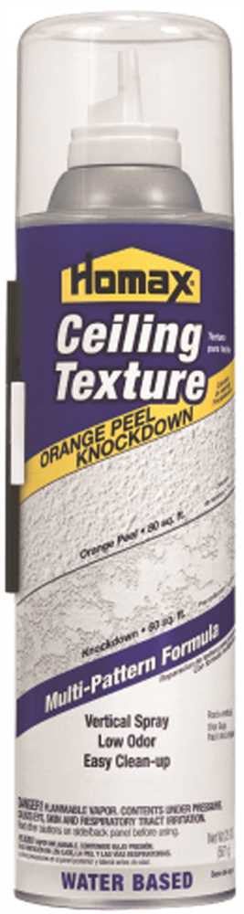 Aerosol Ceiling Texture, Orange Peel And Knockdown 20 Oz.