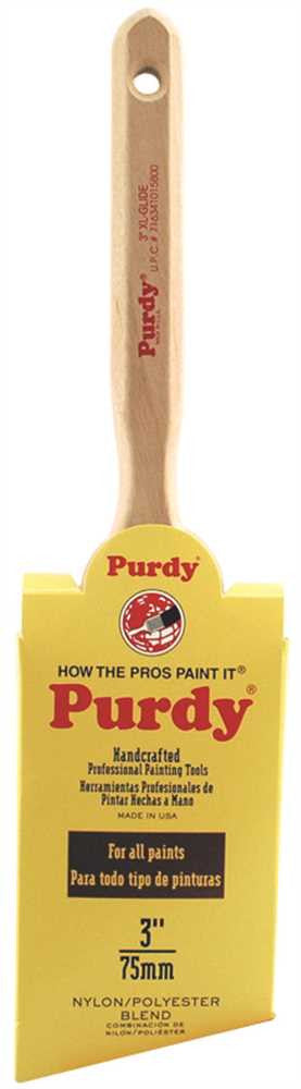 Purdy Xl Glide Angle Paint Brush 3 In.