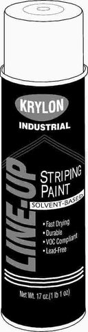 Krylon Line Up Striping Paint 18 Oz., Highway White