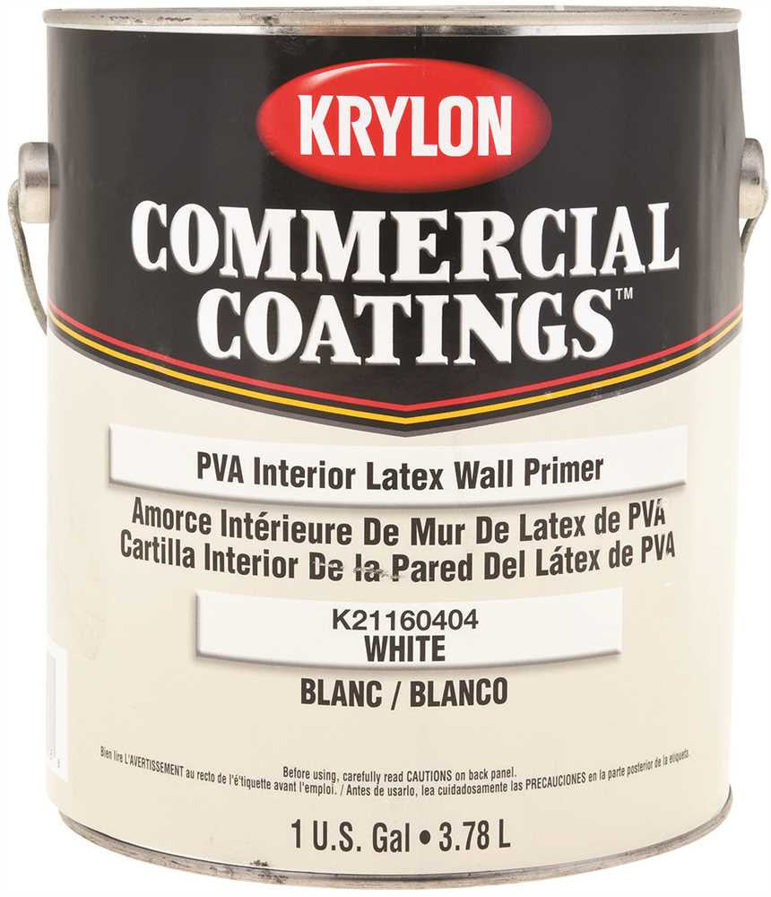 Pva Interior Latex Wall Primer