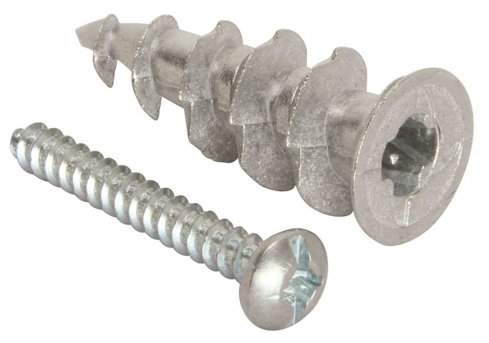 Hodell-natco Pan Head Self-drilling E-z Wall Anchors Zinc Kit, 25 Per Pack