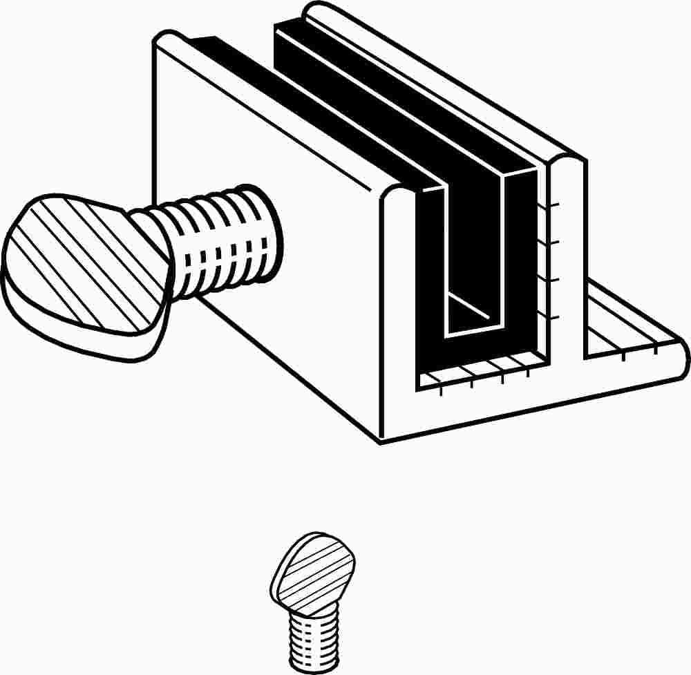 Anvil Mark&reg; Sliding Glass Door And Window Security Lock