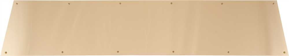 Solid Brass Door Kick Plate 8 In. X 34 In.