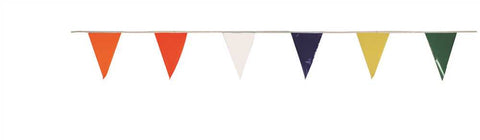 Pennant Flags, Multicolored 50' Per Package