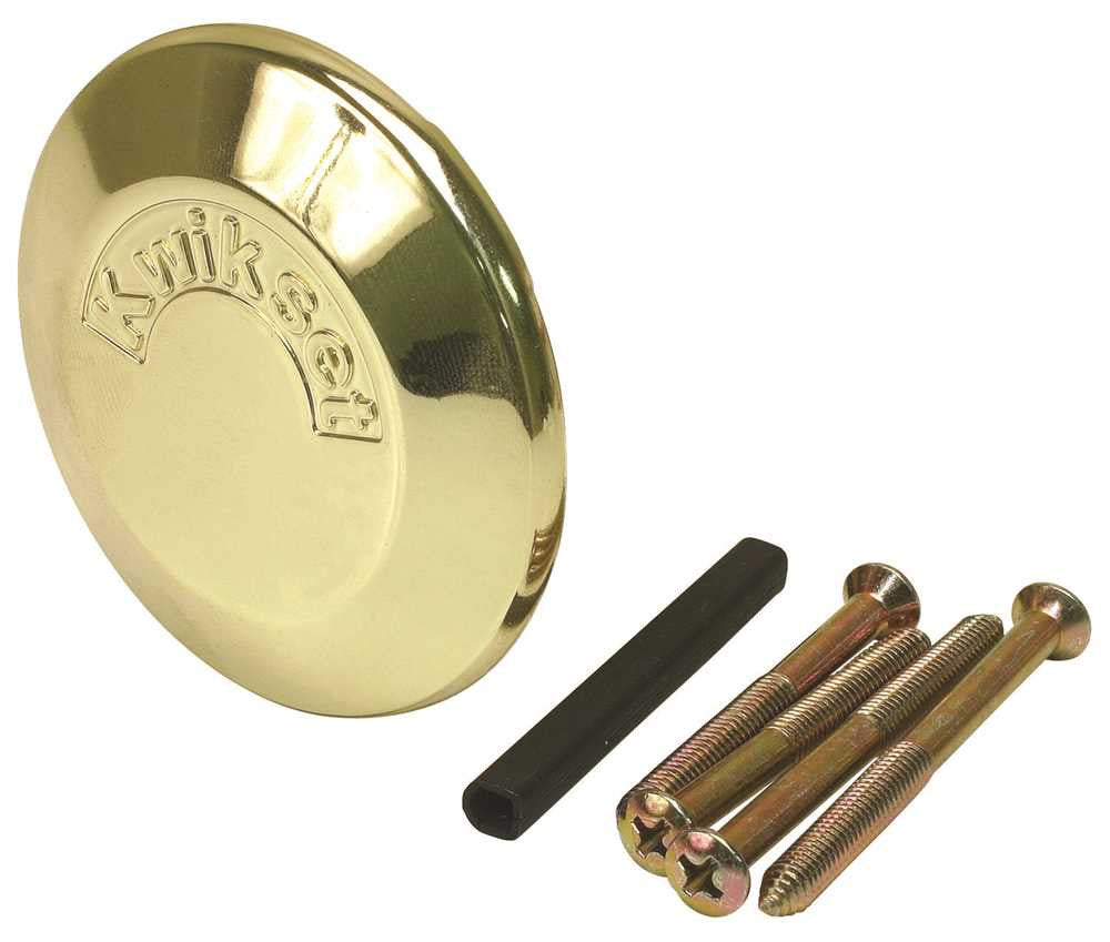 Kwikset 664 Conversion Kit, Polished Brass