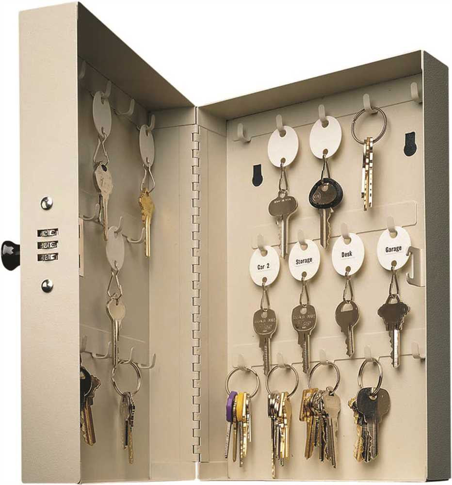 Key Cabinet 28 Capacity (hook Style)