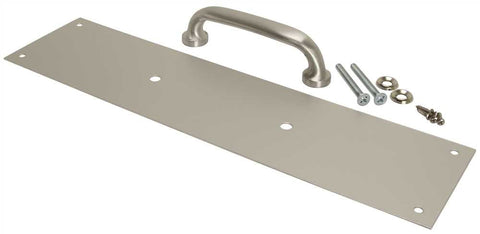 Pull Plate Aluminum 3-1-2" X 15"