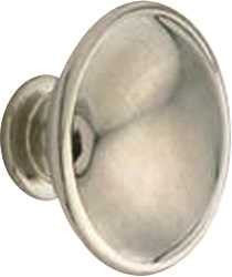 Cabinet Knob 1-1-4 In. Satin Nickel