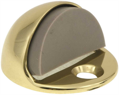 Anvil Mark&reg; Dome 5-32 In. Door Bumper Polished Brass