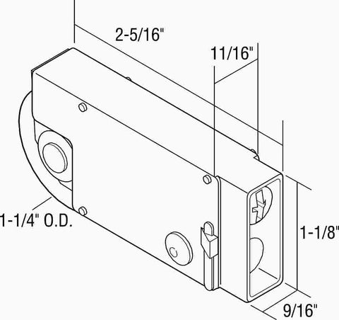 Door Roller Assembly