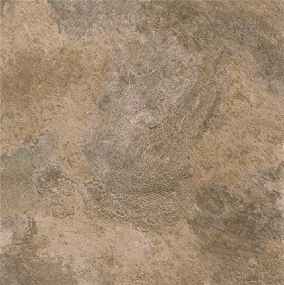 Winton&reg; Self-adhesive Vinyl Floor Tile, Natural Black And Tan Stone, 12x12 In., 1.1 Mm