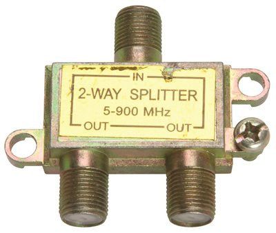 Preferred Industries&trade; Coaxial Av 2-way Splitter, 75 Ohm