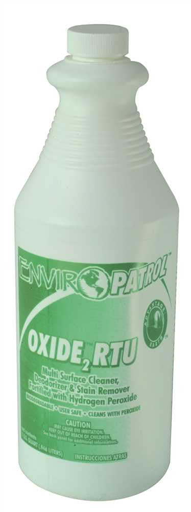 Oxide 2 Rtu Multi Use Peroxide Cleaner Quart