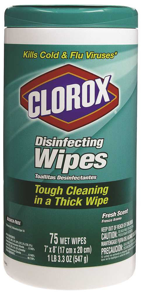 Clorox Disinfecting Wipes Fresh Scent