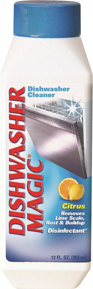 Dishwasher Magic&reg; Dishwasher Mineral Buildup Remover And Disinfectant, 12 Oz.